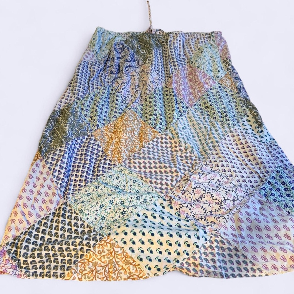 Blue Floral Pajama Pants